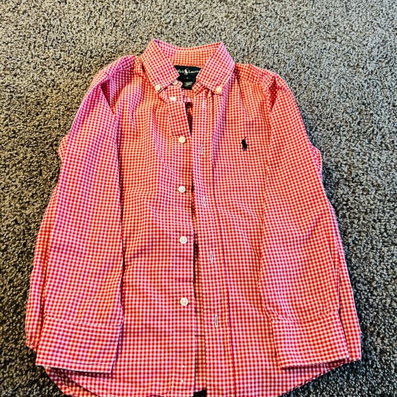 Ralph Lauren polo check shirt size 5. Looks like new - Picture 2 of 6